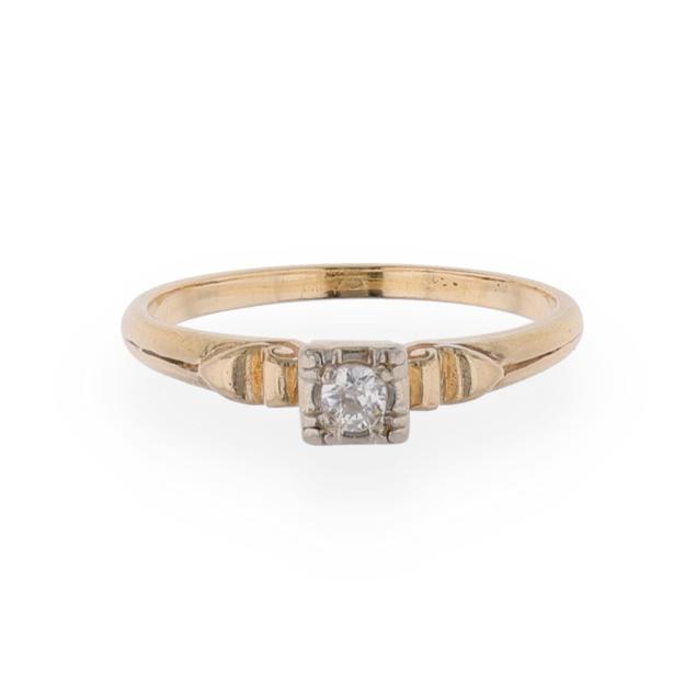 antique-gold-and-diamond-ring