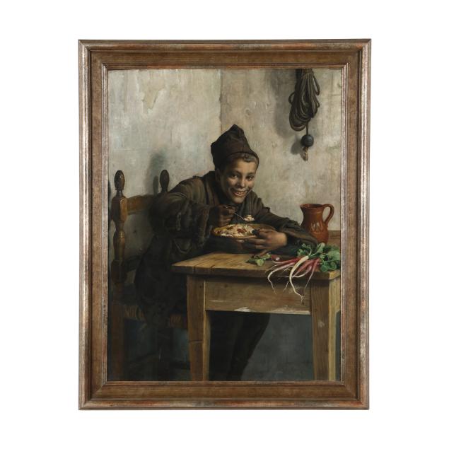 aurelio-zingoni-italian-1853-1922-the-chimney-sweep-s-lunch