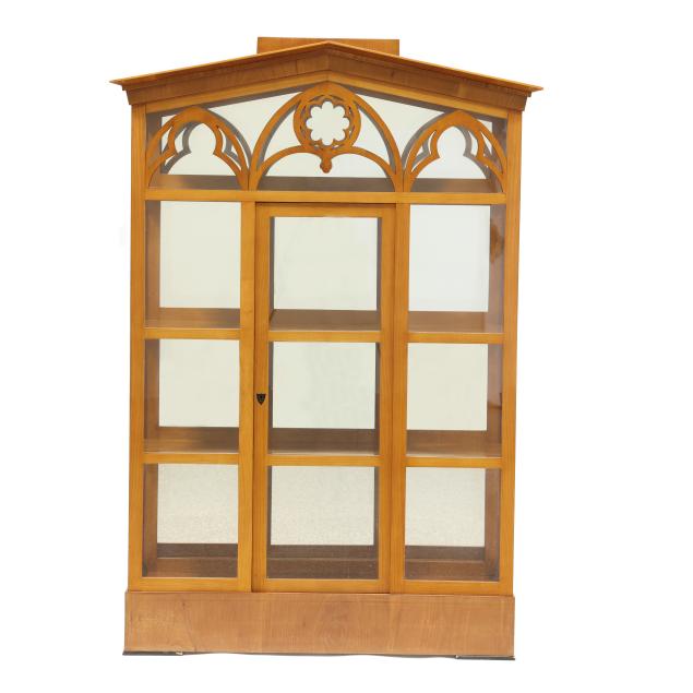 biedermeier-style-fruit-wood-display-cabinet
