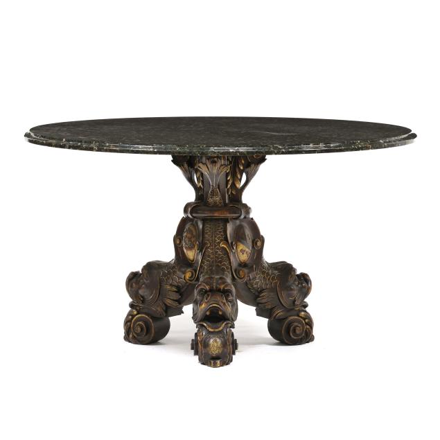venetian-grotto-style-stone-top-center-table