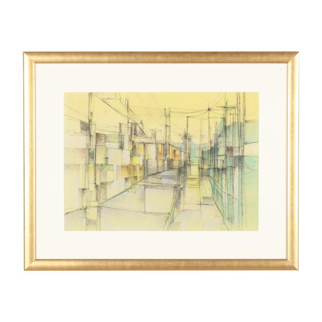 joe-cox-american-1915-1997-i-split-yellow-i
