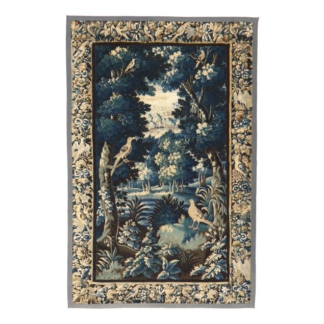 antique-flemish-verdure-tapestry