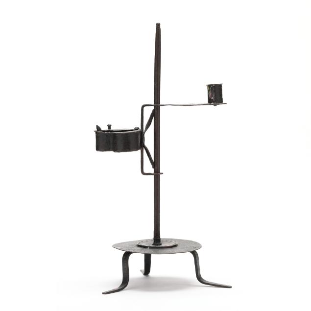 early-forged-iron-adjustable-betty-lamp-and-candleholder