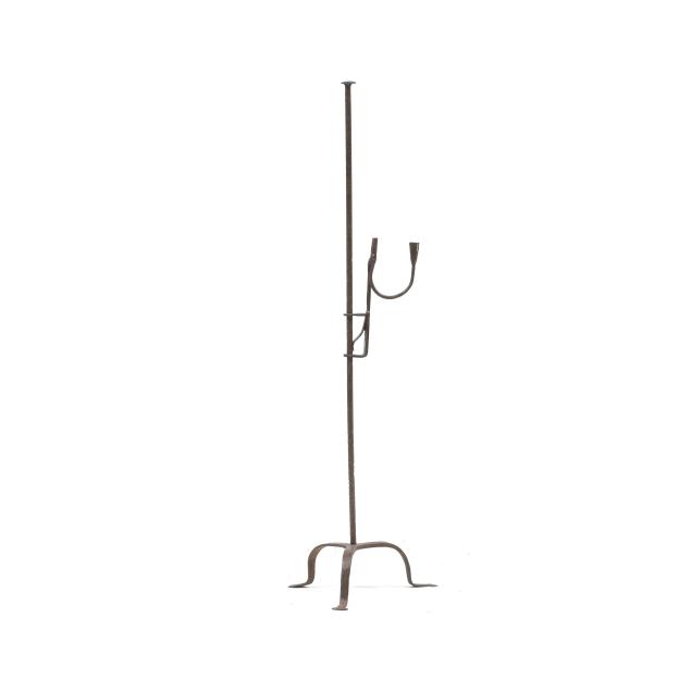 early-adjustable-forged-iron-floor-lamp-with-rush-light