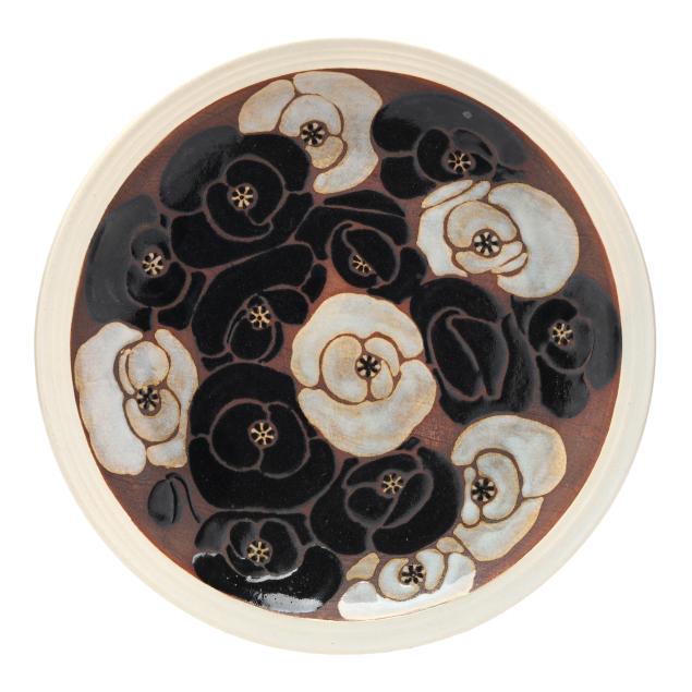 hachiro-suzuki-japanese-1915-2005-a-japanese-seto-pottery-charger