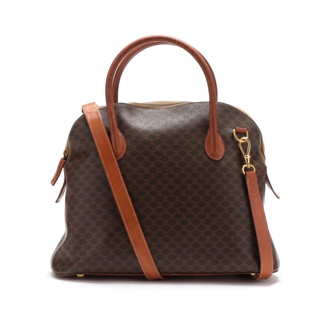 vintage-brown-i-macadam-i-dome-bag-celine