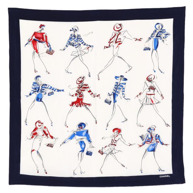 silk-figural-scarf-chanel