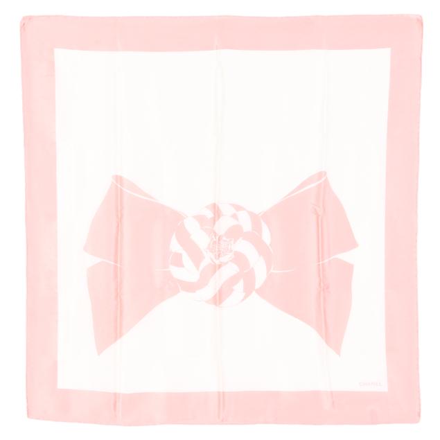 pink-and-white-bow-silk-scarf-chanel