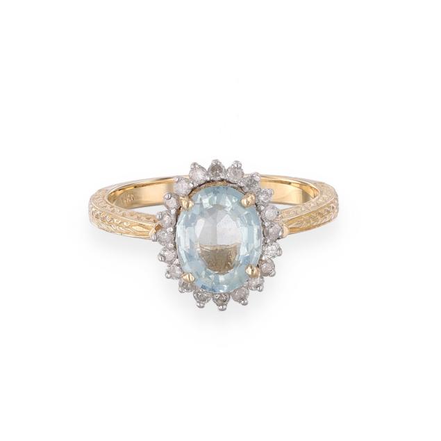 gold-aquamarine-and-diamond-ring