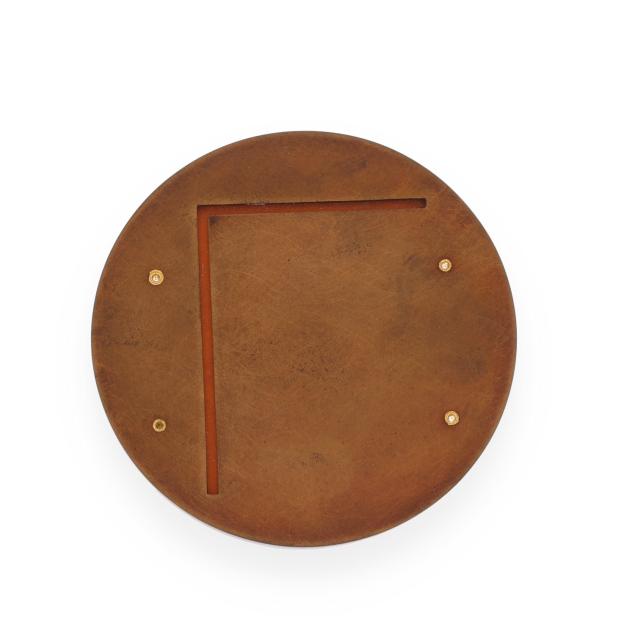 thomas-gentille-american-1936-2026-copper-circular-brooch