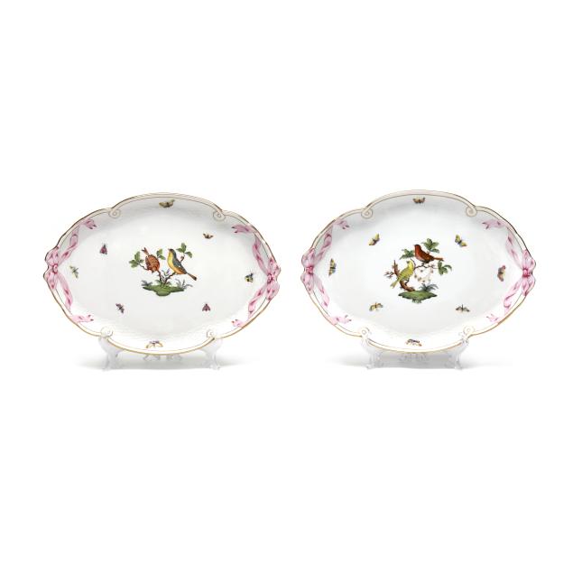a-pair-of-herend-i-rothschild-bird-i-oval-ribbon-trays