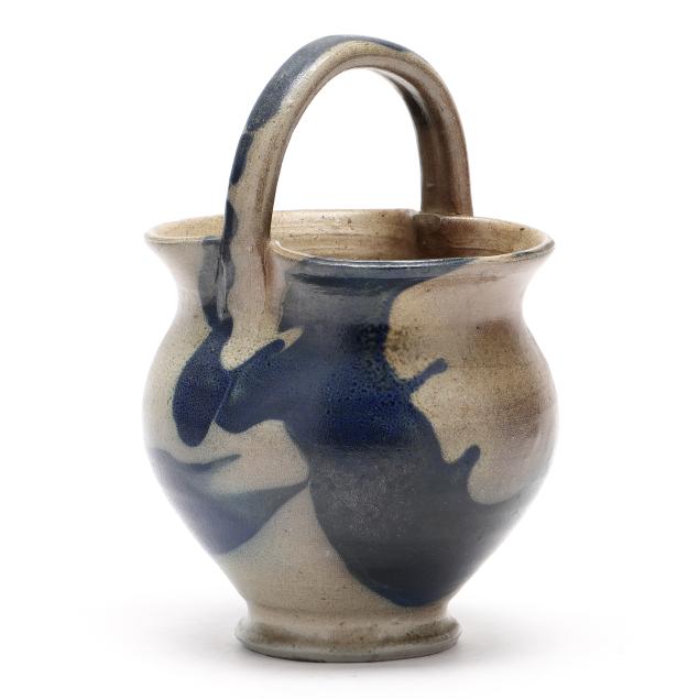 attributed-floyd-hilton-and-c-b-masten-for-auman-and-hybla-pottery-handled-stoneware-pot