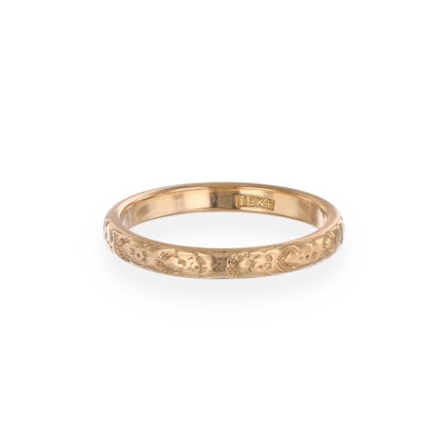gold-floral-motif-band