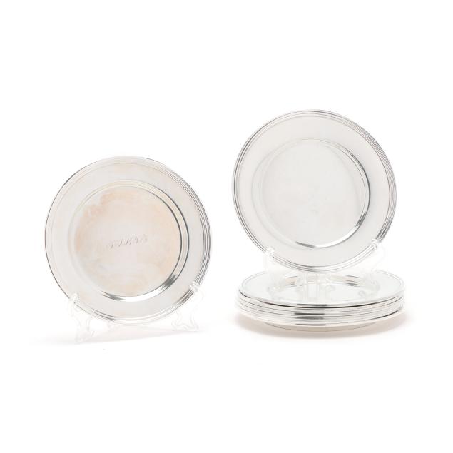 assembled-set-of-nine-american-sterling-silver-bread-plates