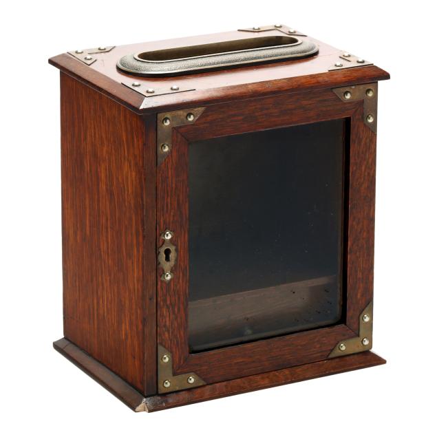 edwardian-oak-smoker-s-cabinet-letter-box