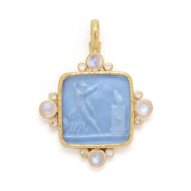 gold-venetian-glass-and-moonstone-pendant-elizabeth-locke