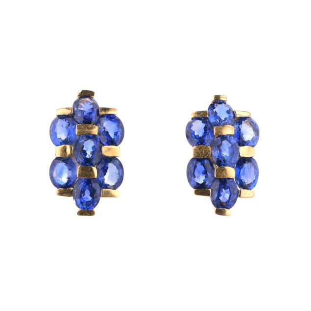 pair-of-gold-and-sapphire-earrings