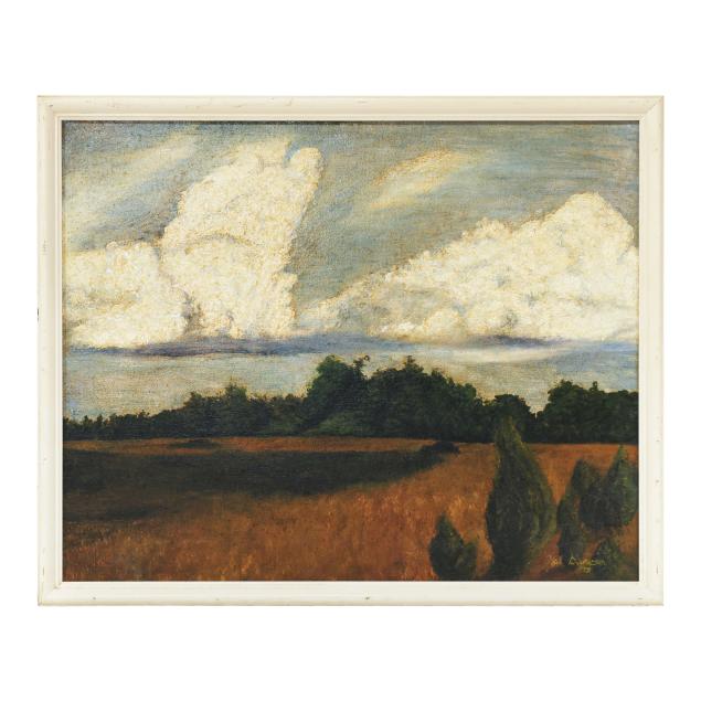 hal-dickerson-american-landscape-with-cypress-trees