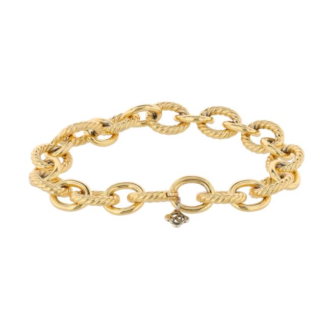 gold-oval-link-bracelet-david-yurman