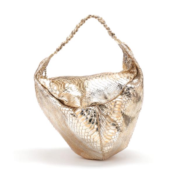 metallic-python-hobo-bag-chanel