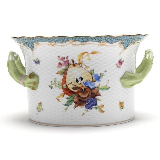 herend-i-market-garden-i-handled-cachepot