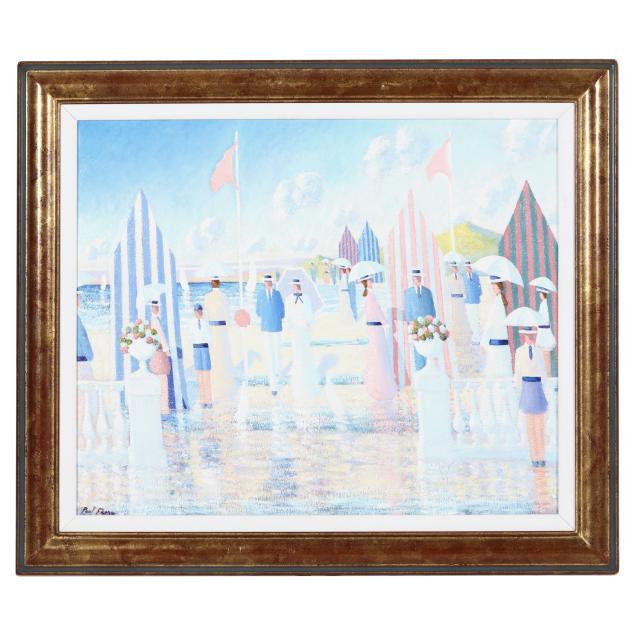 paul-frans-belgian-b-1958-i-en-la-plage-i