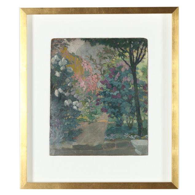 french-school-20th-century-garden-landscape-in-springtime