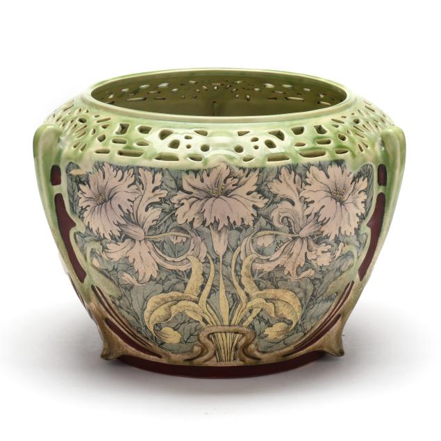 european-art-nouveau-style-pottery-planter