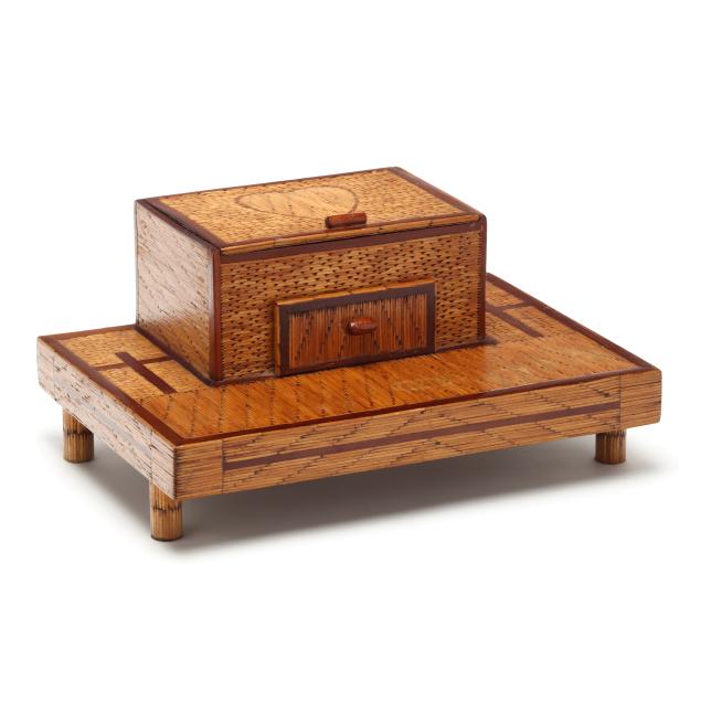 vintage-tramp-art-match-stick-jewelry-chest-signed-a-a-davis