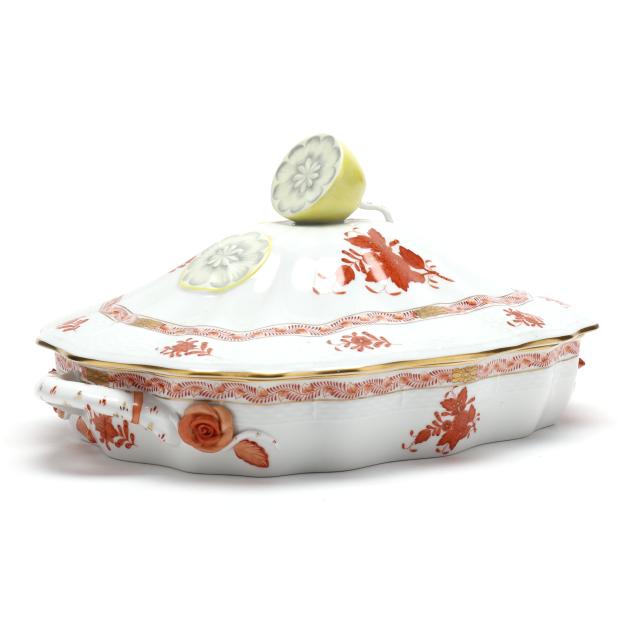 herend-i-chinese-bouquet-rust-i-covered-vegetable-dish