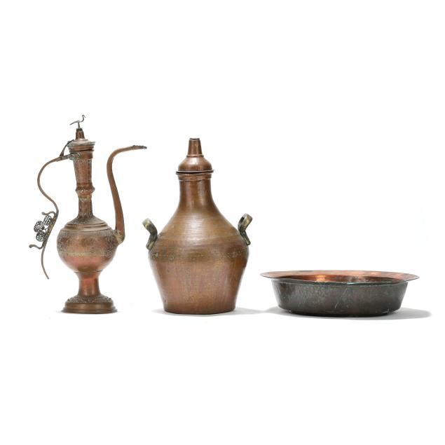 three-large-middle-eastern-copper-vessels