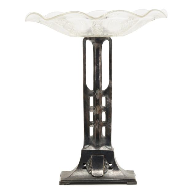art-deco-spelter-and-glass-epergne