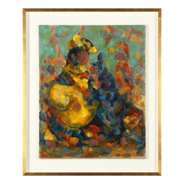 delgo-french-20th-century-abstract-figural-painting