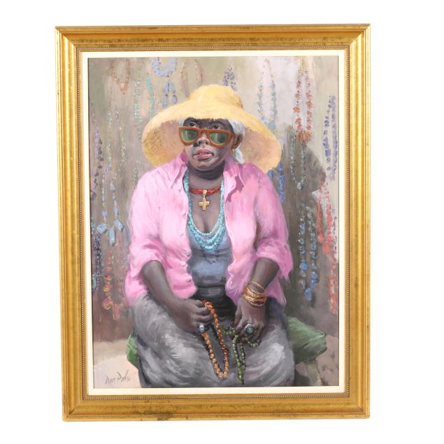 dan-poole-american-1942-2023-i-the-bead-seller-cape-town-south-africa-green-market-square-i