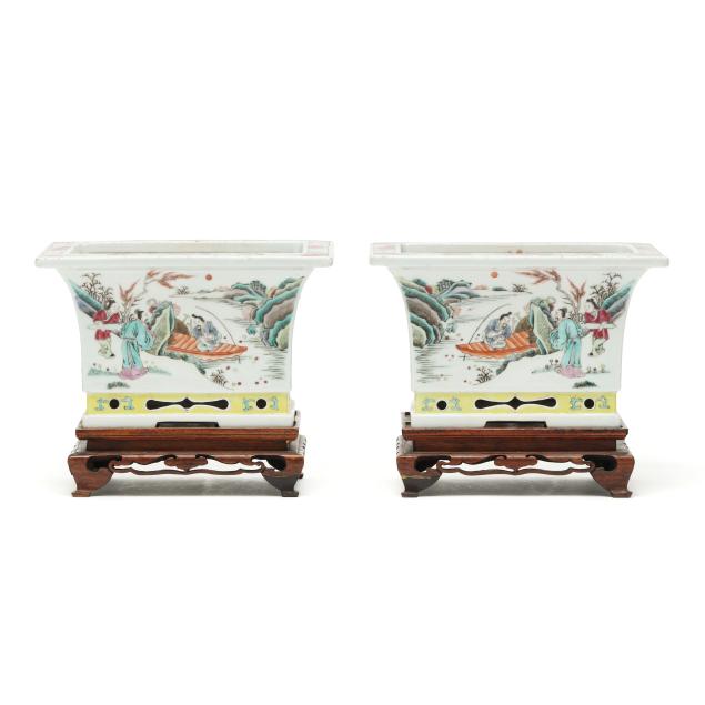 a-pair-of-chinese-porcelain-famille-rose-jardinieres-with-stands