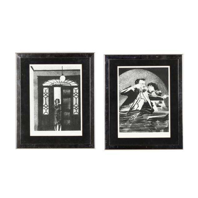 maud-gatewood-nc-1934-2004-i-dim-hall-i-i-caught-i-two-works