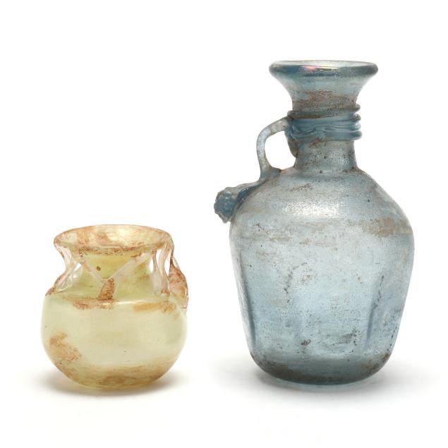 two-pieces-of-roman-style-art-glass