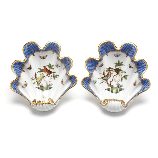 a-pair-of-herend-i-rothschild-bird-blue-border-i-shell-form-dishes