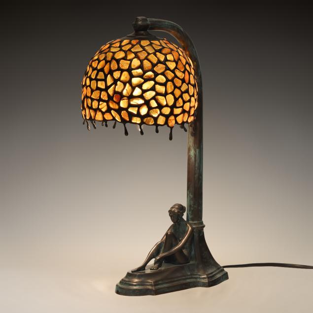 art-deco-style-bronze-and-amber-diminutive-table-lamp