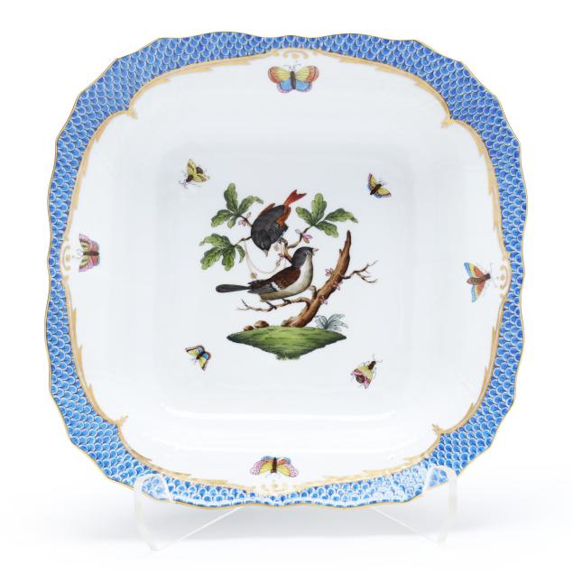 two-herend-i-rothschild-bird-blue-border-i-serving-dishes