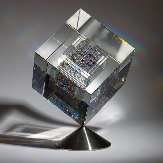 jon-kuhn-american-b-1949-i-shadow-stone-i-large-cube-sculpture