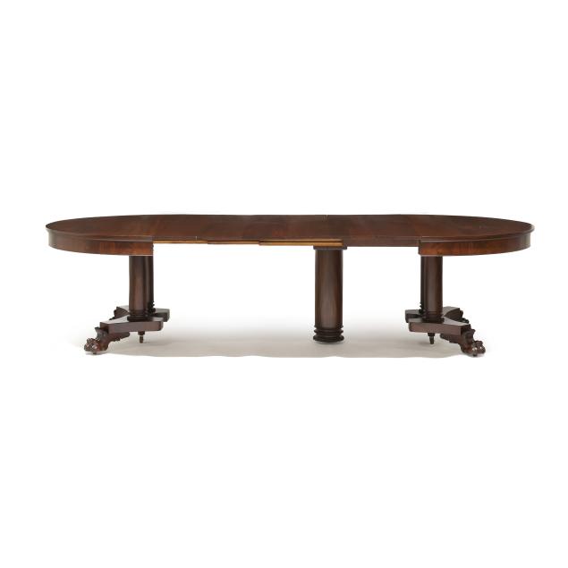 american-classical-mahogany-extension-dining-table