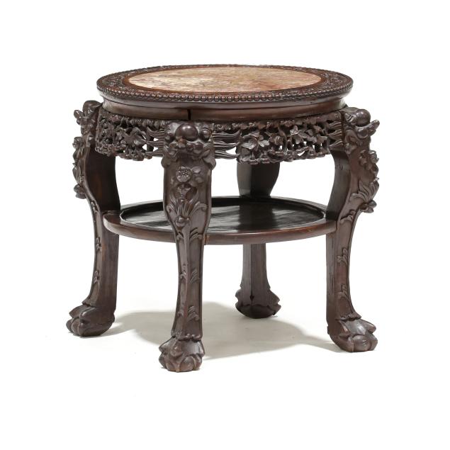 a-chinese-carved-marble-and-hardwood-side-table