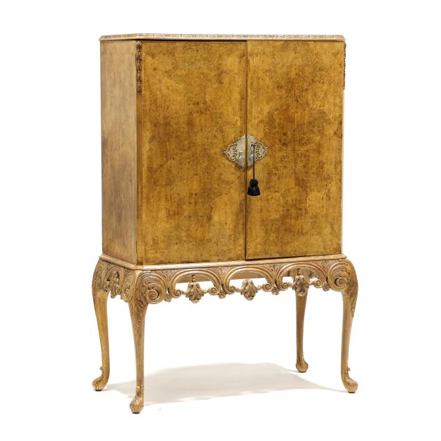 queen-anne-style-carved-burl-wood-cabinet-on-stand
