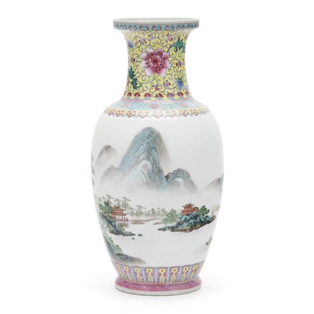 a-chinese-famille-rose-porcelain-vase-with-landscape-and-poem