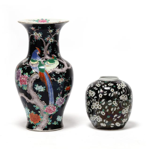 two-chinese-famille-noire-porcelain-vases