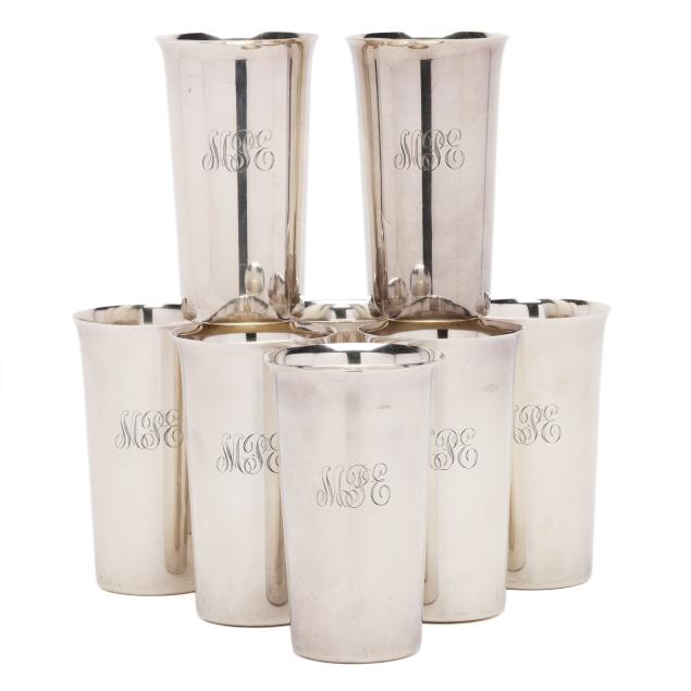 s-kirk-son-set-of-eight-sterling-silver-highball-tumblers