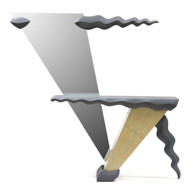 peter-pierobon-canadian-b-1957-memphis-hall-table-with-mirror