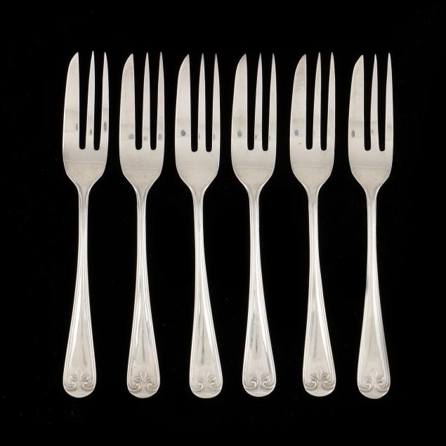 set-of-six-george-v-silver-fruit-forks-mark-of-arthur-price-co-ltd