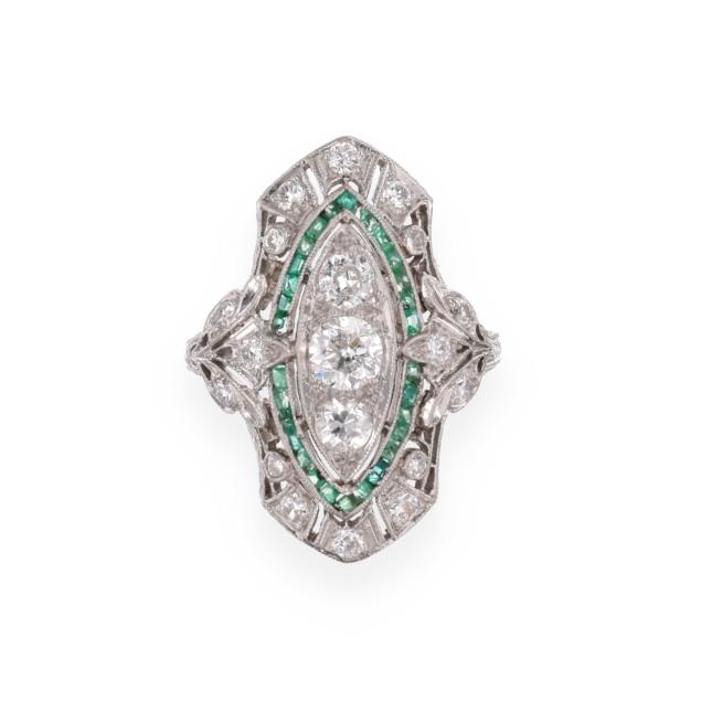 vintage-platinum-diamond-and-emerald-ring